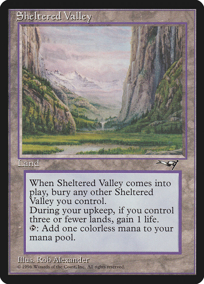 {R} Sheltered Valley [Alliances][ALL 142] - Misty Mountain Games