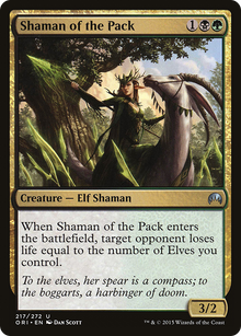 {C} Shaman of the Pack [Magic Origins][ORI 217] - Misty Mountain Games