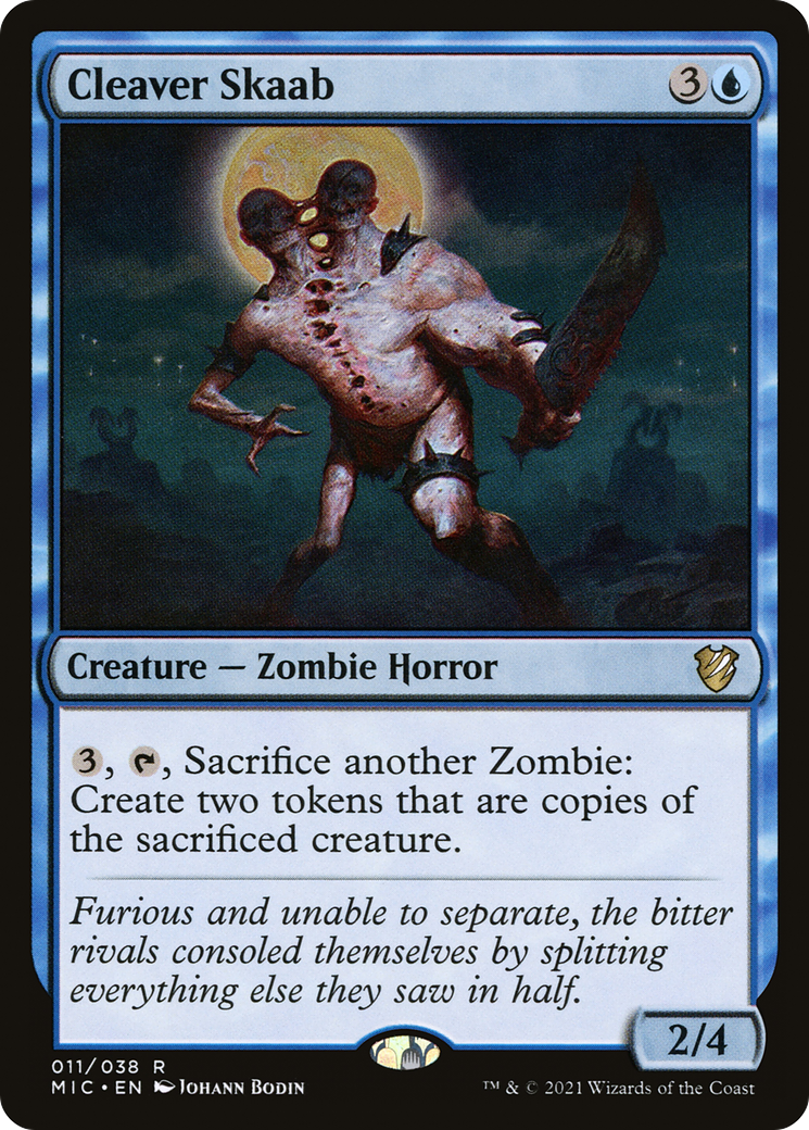 {R} Cleaver Skaab [Innistrad: Midnight Hunt Commander][MIC 011]