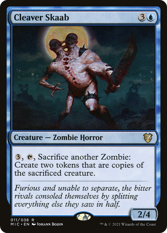 {R} Cleaver Skaab [Innistrad: Midnight Hunt Commander][MIC 011]