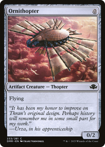 {C} Ornithopter [Dominaria Remastered][DMR 233]