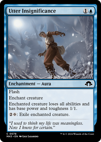 {C} Utter Insignificance [Modern Horizons 3][MH3 078]