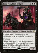 {R} Josu Vess, Lich Knight [March of the Machine Commander][MOC 253]