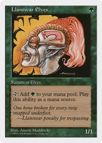 {C} Llanowar Elves [Anthologies][ATH 059]
