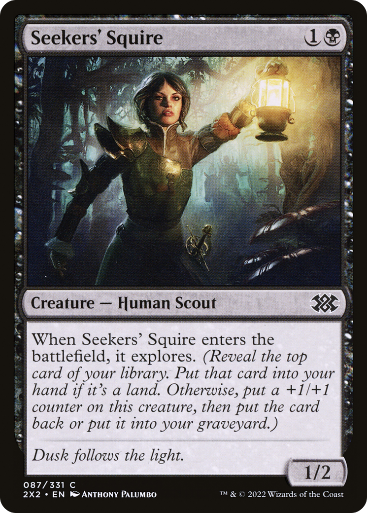 {C} Seekers' Squire [Double Masters 2022][2X2 087]