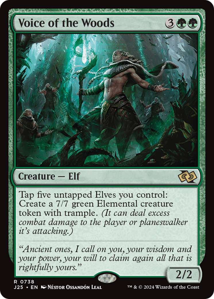 {R} Voice of the Woods [Foundations Jumpstart][J25 738]