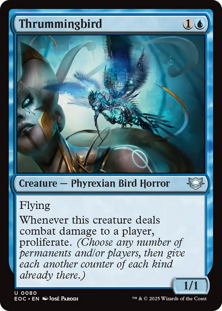 {C} Thrummingbird [Edge of Eternities Commander][EOC 080]