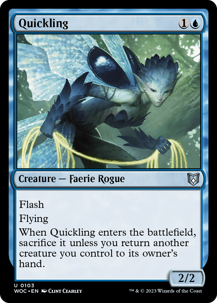 {C} Quickling [Wilds of Eldraine Commander][WOC 103]