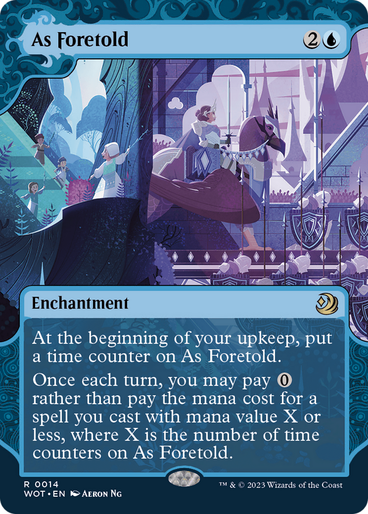 {R} As Foretold [Wilds of Eldraine: Enchanting Tales][WOT 014]