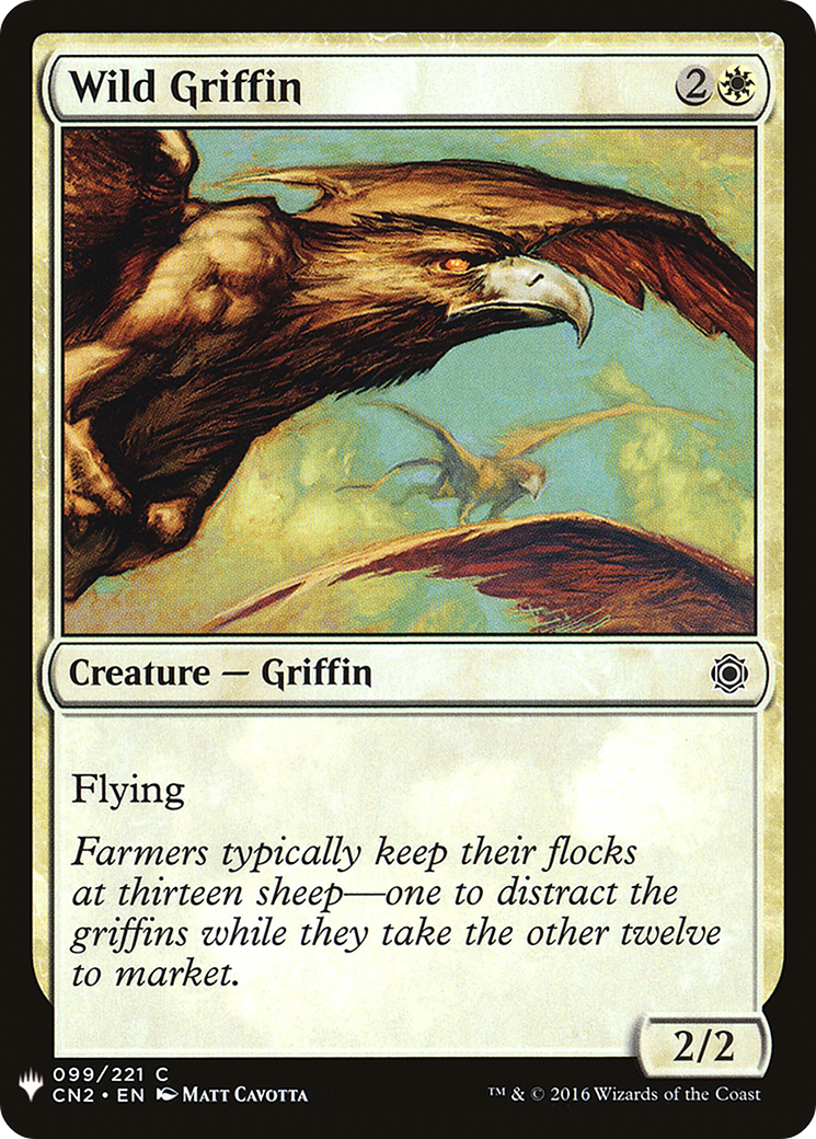 {C} Wild Griffin [Mystery Booster][LS CN2 099]