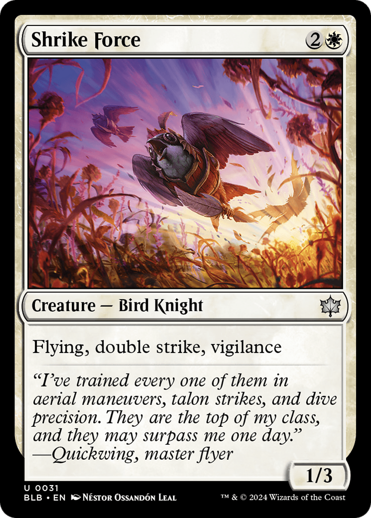 {@C} Shrike Force [Bloomburrow][BLB 031]