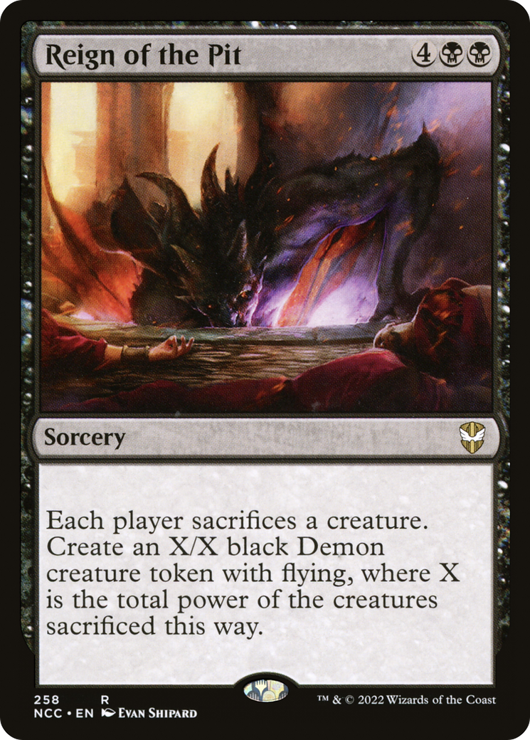 {R} Reign of the Pit [Streets of New Capenna Commander][NCC 258]