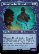 {C} Elrond, Lord of Rivendell (Showcase Ring Frame) [The Lord of the Rings: Tales of Middle-Earth][LTR 307]