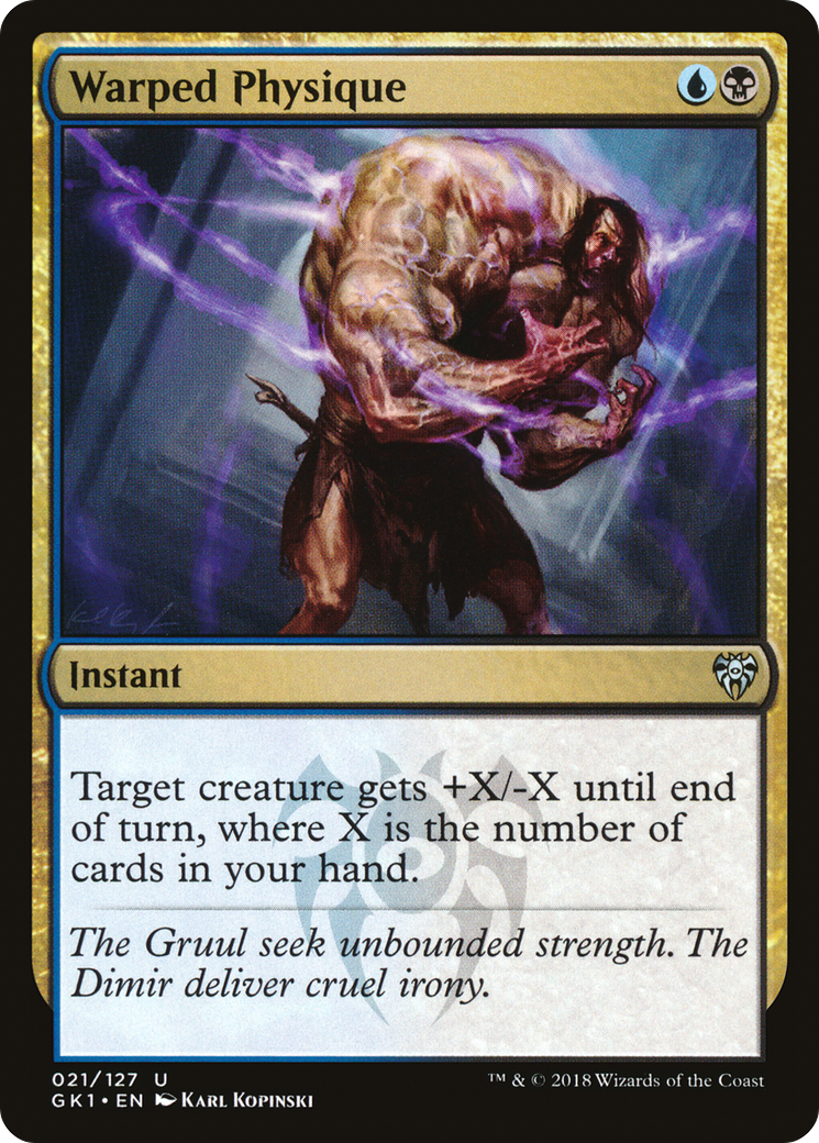 {C} Warped Physique [Guilds of Ravnica Guild Kit][GK1 021]