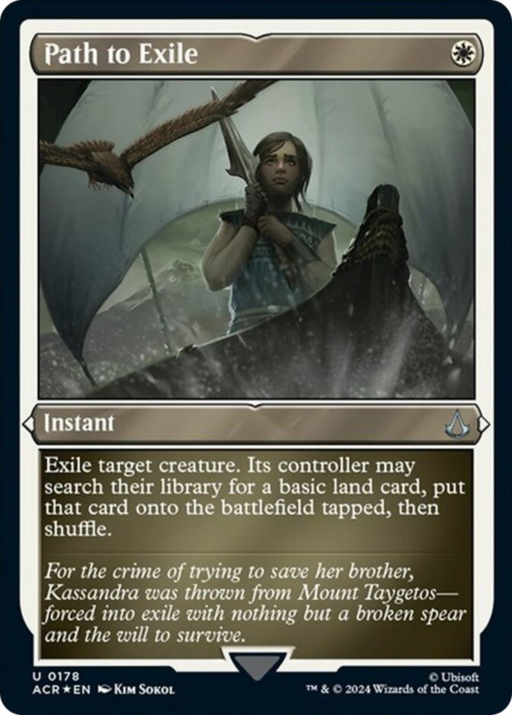 {C} Path to Exile (Foil Etched) [Assassin's Creed][ACR 178]