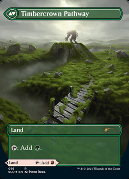 {R} Cragcrown Pathway // Timbercrown Pathway [Secret Lair: Ultimate Edition 2][SLU 016]