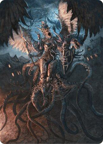 {A} Angelic Aberration Art Card [Modern Horizons 3 Art Series][AMH3 028]