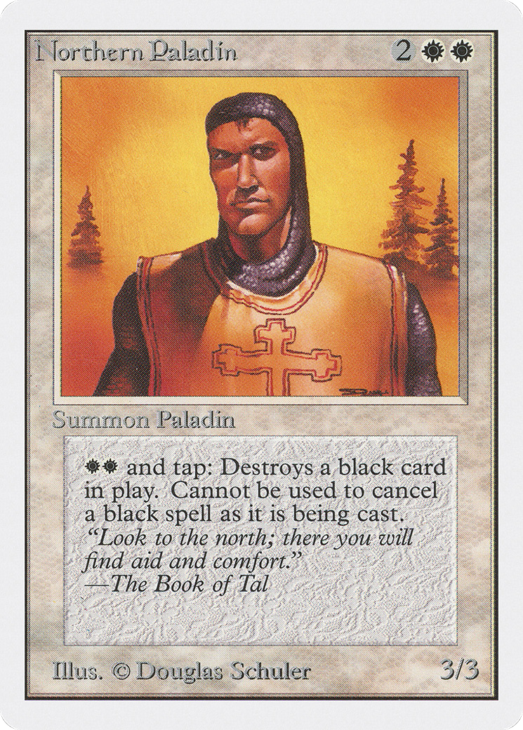 {R} Northern Paladin [Unlimited Edition][2ED 030] - Misty Mountain Games