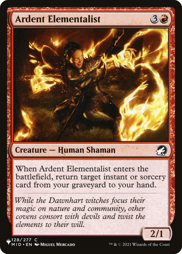 Ardent Elementalist [LIST 128/277]