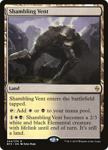 {R} Shambling Vent [Battle for Zendikar][BFZ 244] - Misty Mountain Games