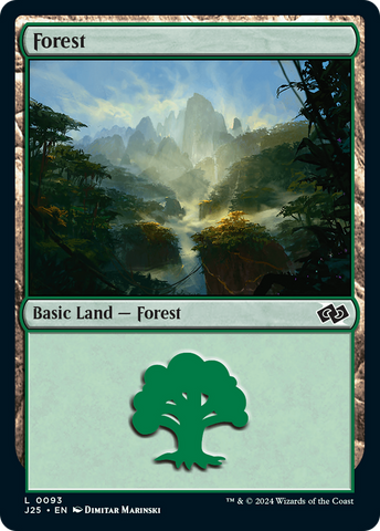 {B}[J25 093] Forest (93) [Foundations Jumpstart]