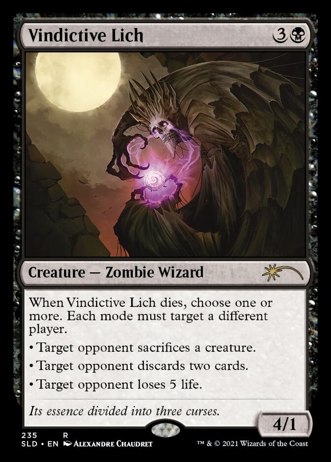 {R} Vindictive Lich [Secret Lair Drop Series][SLD 235]