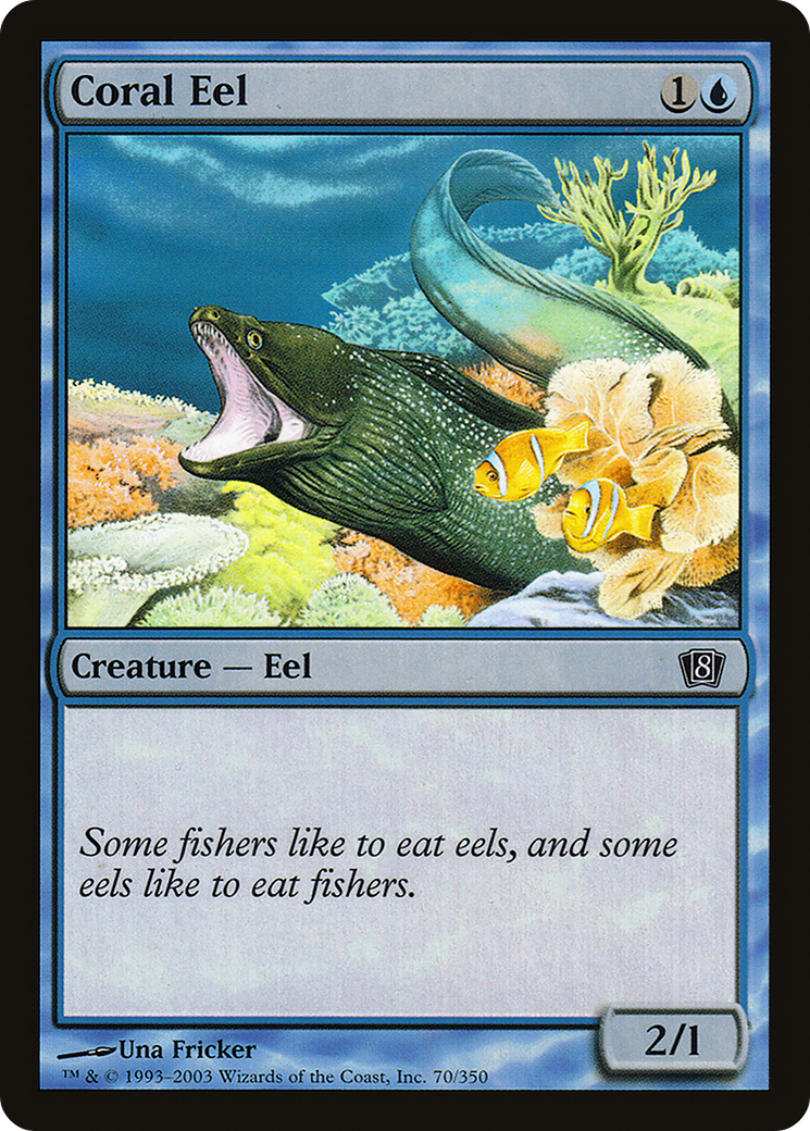 {C} Coral Eel [Eighth Edition][8ED 070]