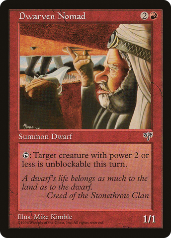 {C} Dwarven Nomad [Mirage][MIR 170]