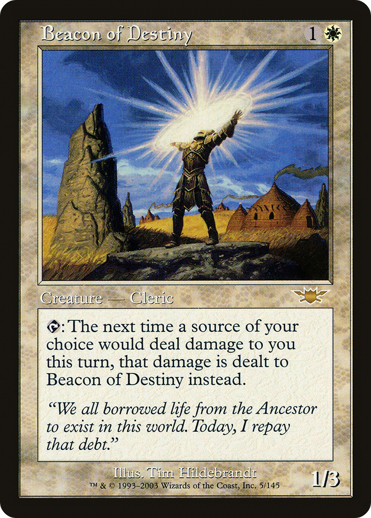 {R} Beacon of Destiny [Legions][LGN 005] - Misty Mountain Games