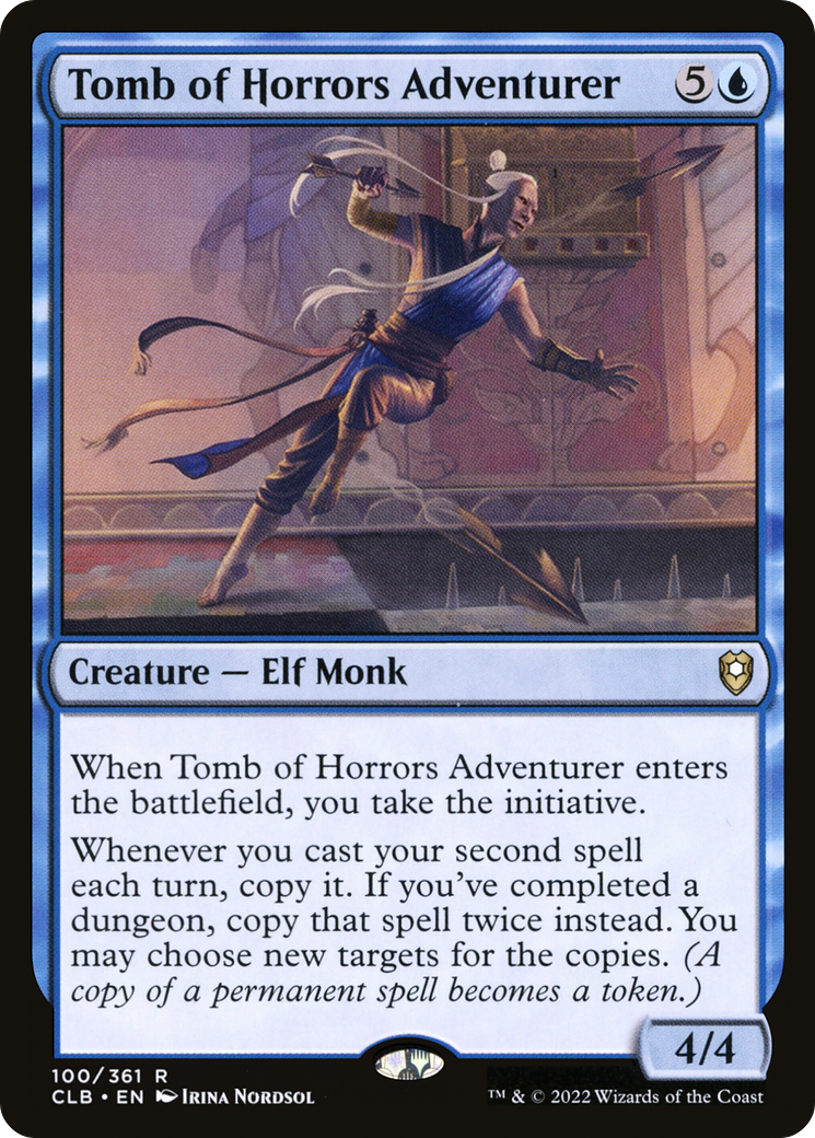 {R} Tomb of Horrors Adventurer [Commander Legends: Battle for Baldur's Gate][CLB 100]