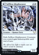 {R} Selfless Glyphweaver // Deadly Vanity [Strixhaven: School of Mages Prerelease Promos][PR STX 157]