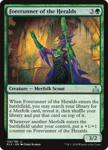 {C} Forerunner of the Heralds [Rivals of Ixalan][RIX 129]