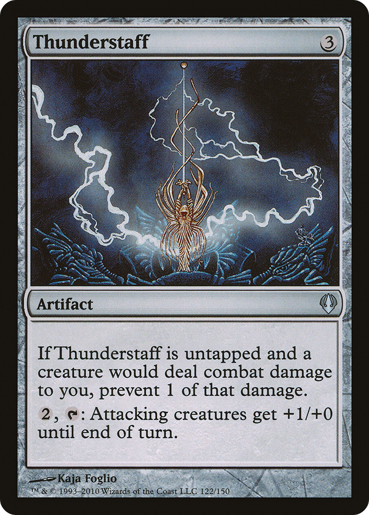 {C} Thunderstaff [Archenemy][ARC 122]