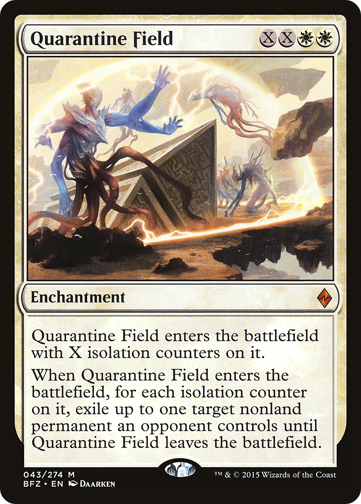 {R} Quarantine Field [Battle for Zendikar][BFZ 043] - Misty Mountain Games