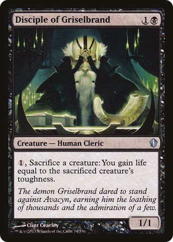 {C} Disciple of Griselbrand [Commander 2013][C13 074]