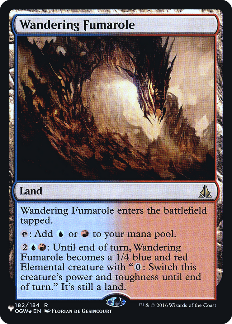 {R} Wandering Fumarole [Secret Lair: Heads I Win, Tails You Lose][LS OGW 182]