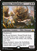 {R} Tetzimoc, Primal Death (Promo Pack) [Rivals of Ixalan Promos][PP RIX 086]