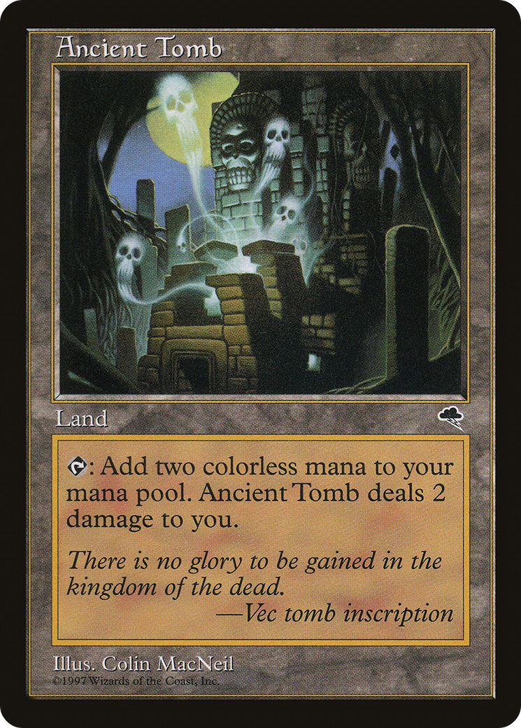 {C} Ancient Tomb [Tempest][TMP 315]