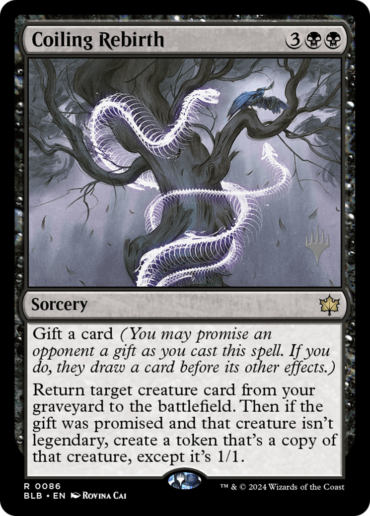 {@R} Coiling Rebirth (Promo Pack) [Bloomburrow Promos][PP BLB 086]