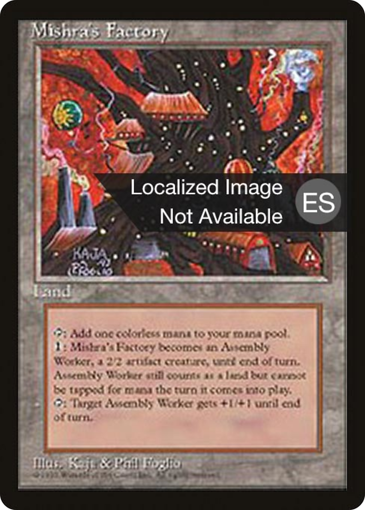 {F} Mishra's Factory [Fourth Edition (Foreign Black Border)][FBB 4ED 361]