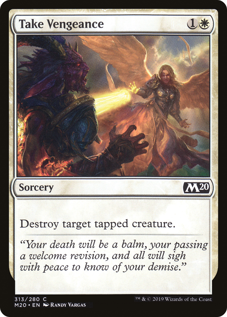 {C} Take Vengeance [Core Set 2020][M20 313]