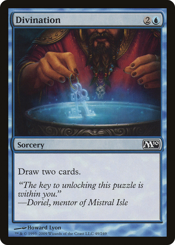 {C} Divination [Magic 2010][M10 049]