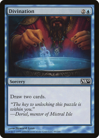 {C} Divination [Magic 2010][M10 049]