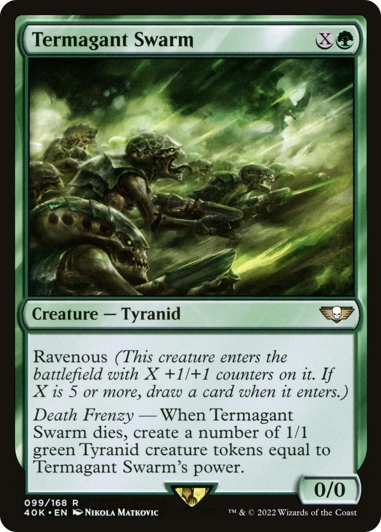 {R} Termagant Swarm [Universes Beyond: Warhammer 40,000][40K 099]