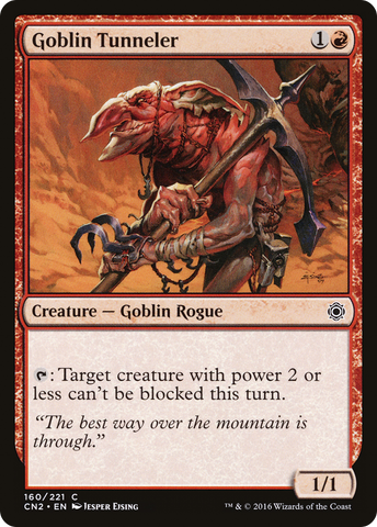 {C} Goblin Tunneler [Conspiracy: Take the Crown][CN2 160]