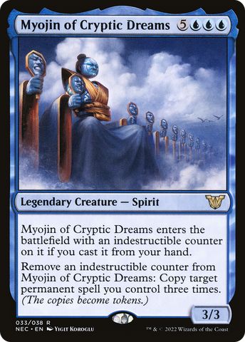 {R} Myojin of Cryptic Dreams [Kamigawa: Neon Dynasty Commander][NEC 033]