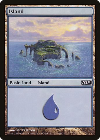 {B}[M11 237] Island (237) [Magic 2011]