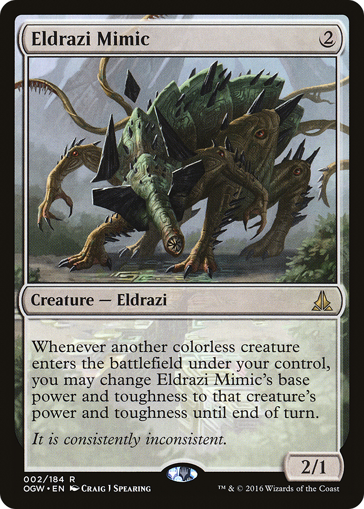 {R} Eldrazi Mimic [Oath of the Gatewatch][OGW 002]