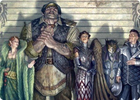 {A} Rogues' Gallery Art Card [Streets of New Capenna Art Series][ASNC 017]