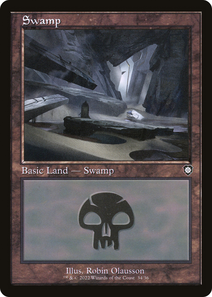 {B}[BRC 034] Swamp (034) (Retro) [The Brothers' War Commander]